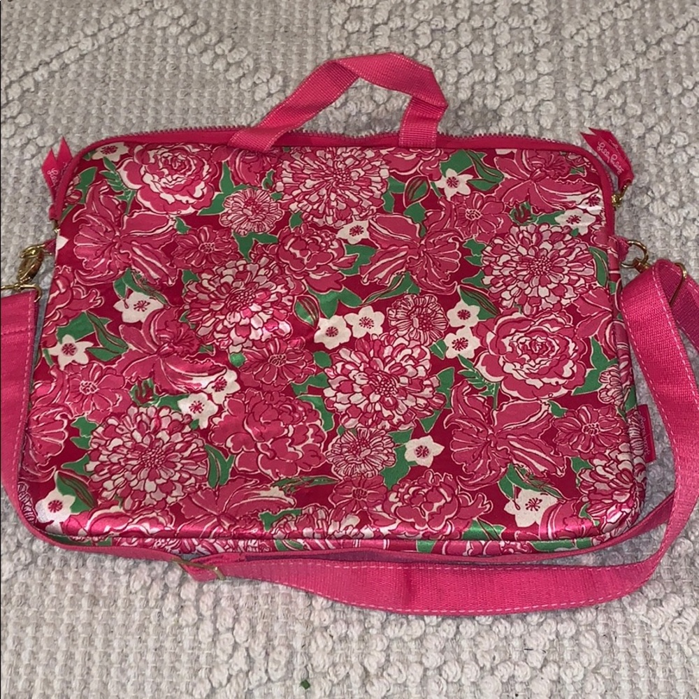Lilly Pulitzer Laptop Case🌺💖💻👛